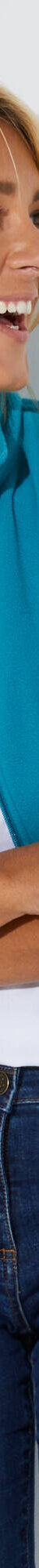 Veste polaire zippée manches longues (bleu canard) Veste polaire zippée manches longues (bleu canard)